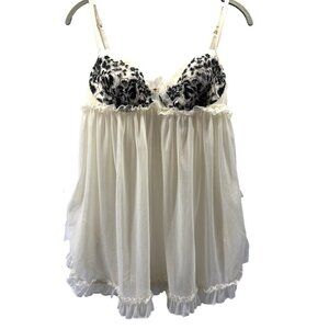 Womens Top Sz 36C‎ Coquette Bustier Barbiecore Goth Y2K Sleeveless Mallcore NWT